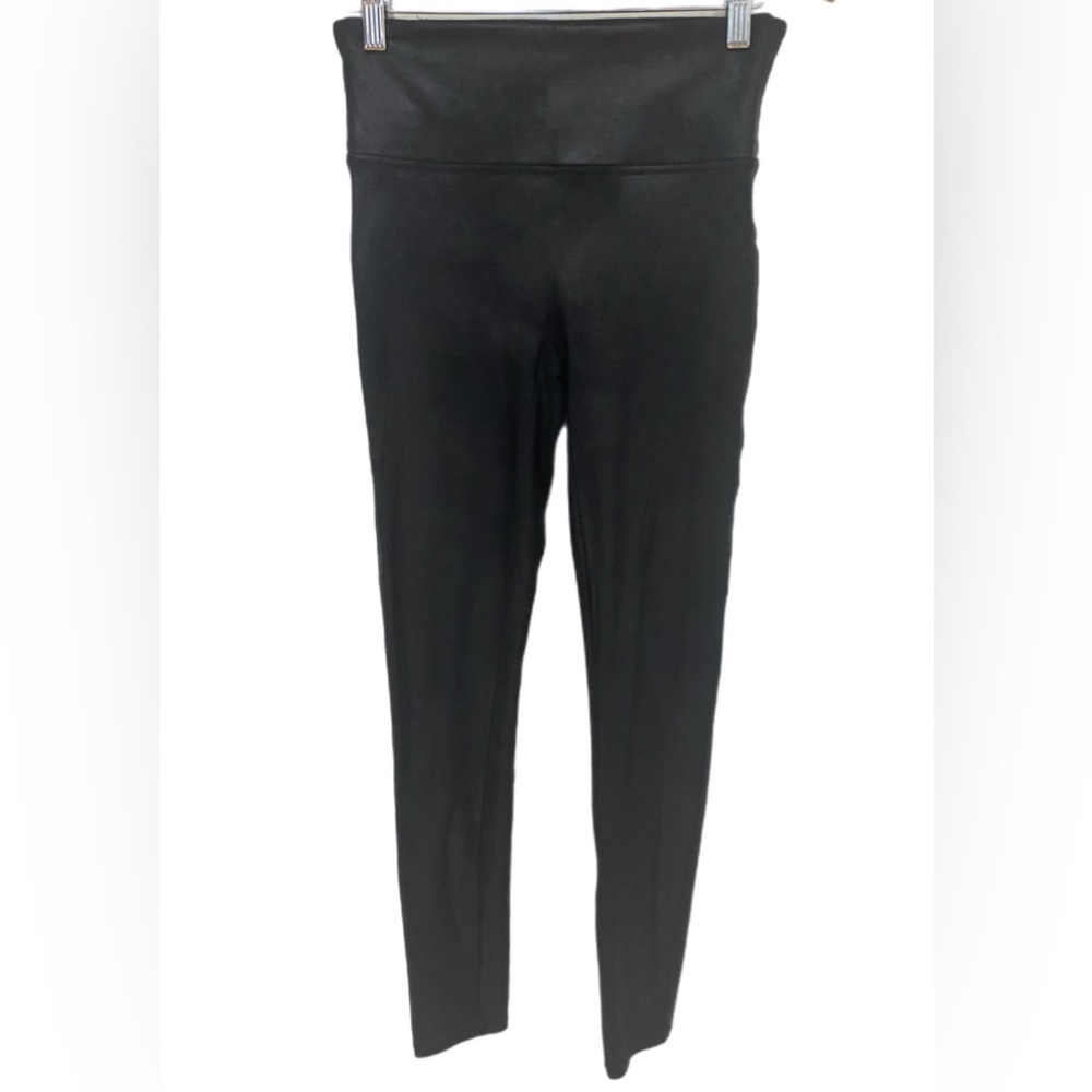 Spanx Faux Leather Legging Size Medium Women’s (mineral Wash) Tummy Control